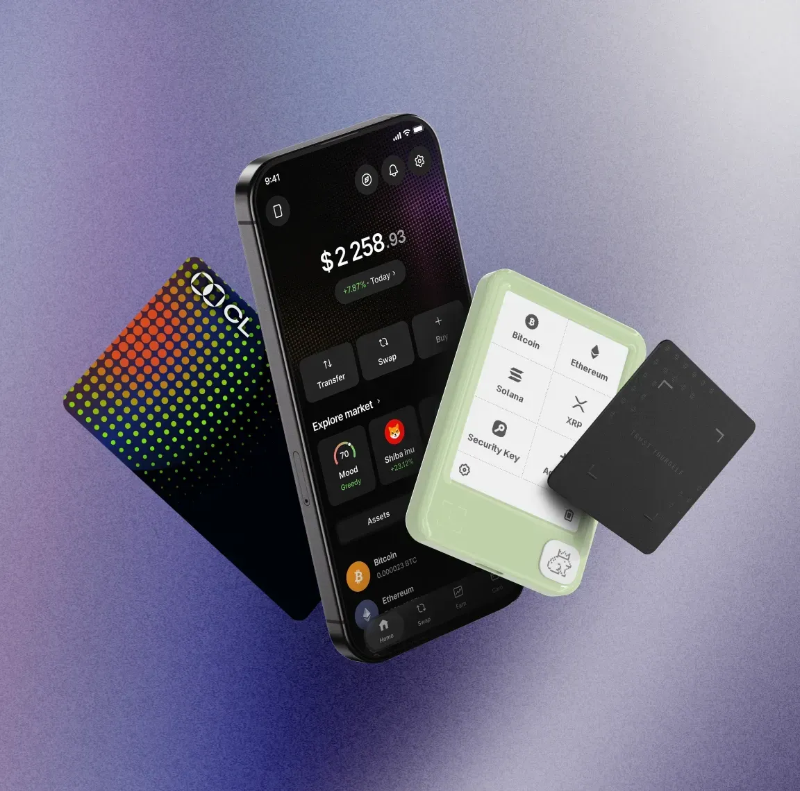 超越交易所和软件钱包